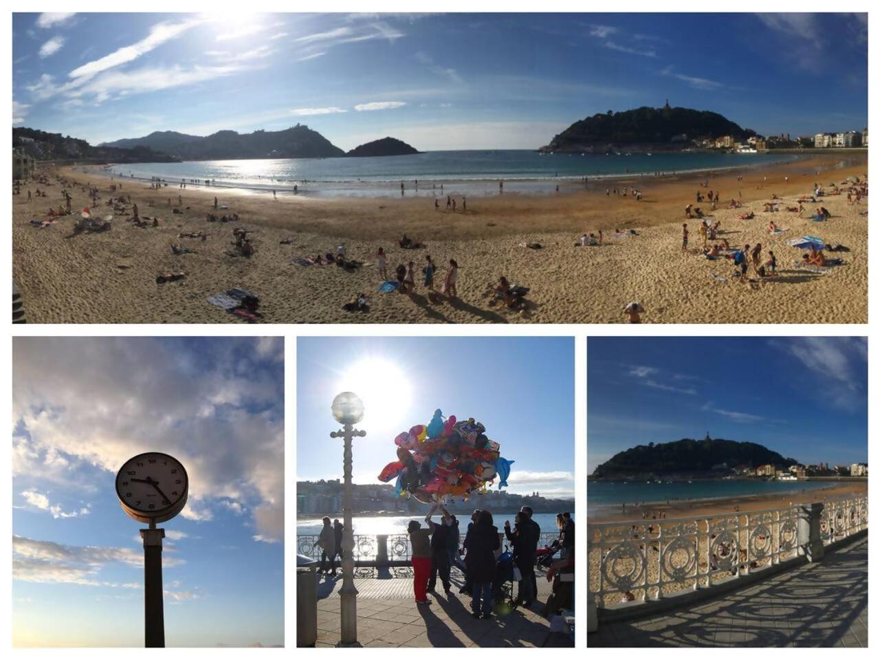 Apartamento Con Parking Privado Cerca De Zurriola San Sebastian Luaran gambar