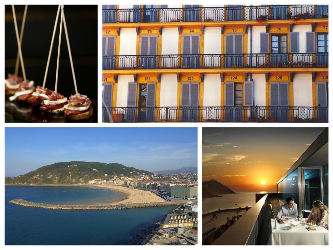 Apartamento Con Parking Privado Cerca De Zurriola San Sebastian Luaran gambar